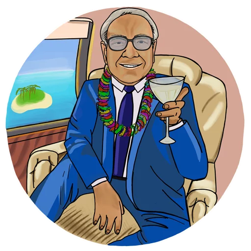 Warren Buffett emoji 🛩