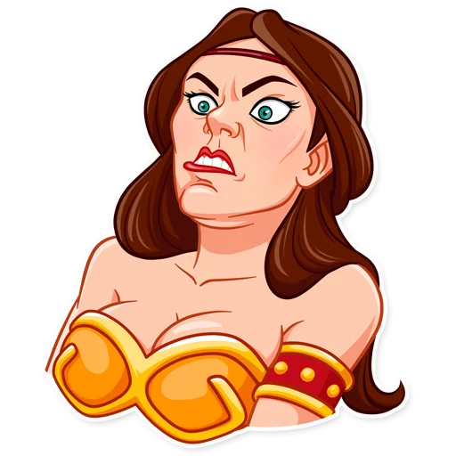 Warrior Queen emoji 😨