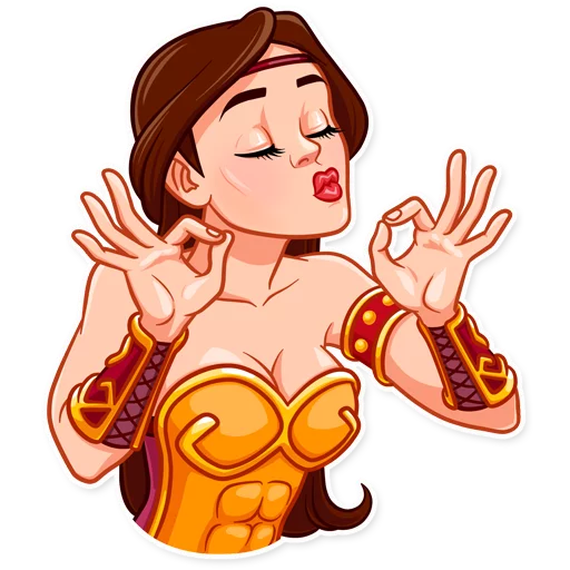 Warrior Queen emoji 👌