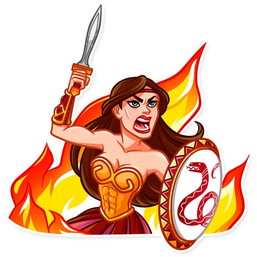 Warrior Queen emoji 😤