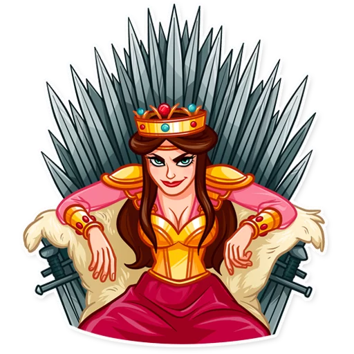 Warrior Queen sticker 😏