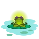 Water Lily emoji 🤨