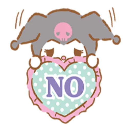 We Love Kuromi sticker ❌