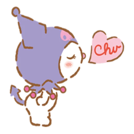 We Love Kuromi emoji 😘