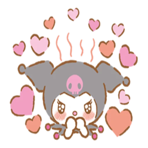 We Love Kuromi emoji ❤️