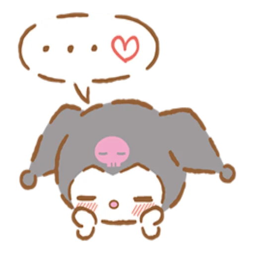 We Love Kuromi emoji ❤️