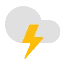 Емодзі Weather Emoji 🌩
