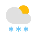Weather Emoji emoji 🌨
