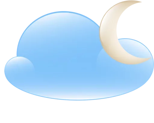 Weather emoji 🌙