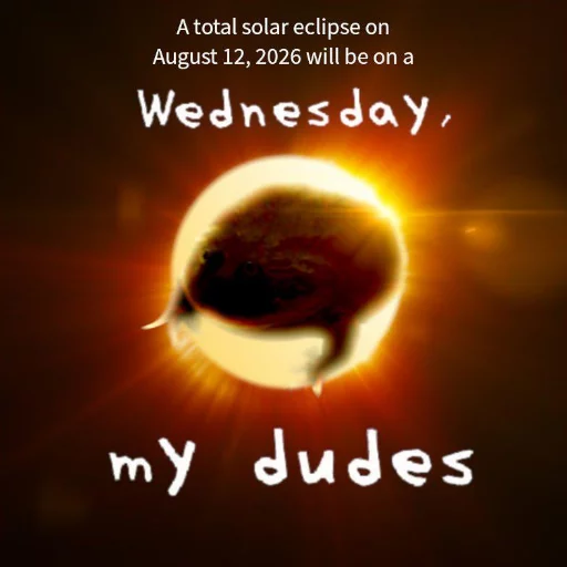 Telegram Sticker «Wednesday My Dudes» 🐸