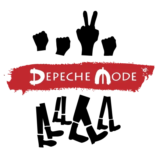 We feel Depeche Mode inside stiker 😡