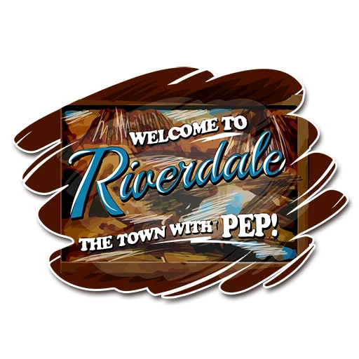 Стикер Welcome to Riverdale 🛣