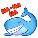 Ton Whales Animated sticker 😂