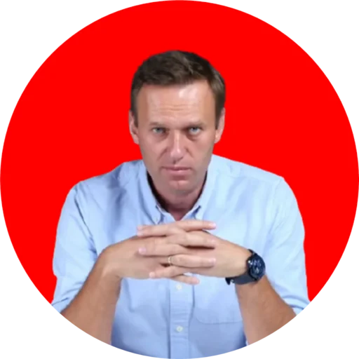 Telegram Sticker «Где Навальный?» ☝️