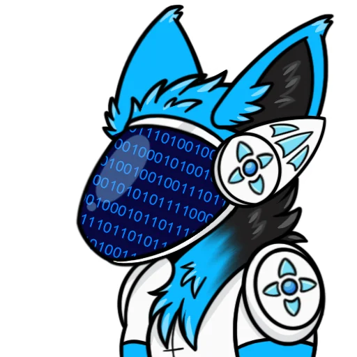 Whisky The Protogen Telegram stickers