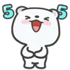 Telegram emoji White Bear