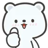 White Bear emoji 👍