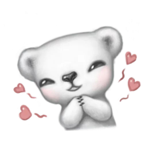 White Bear emoji 😑