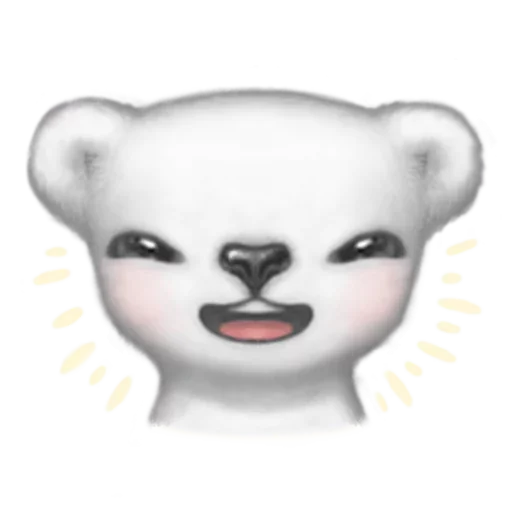 White Bear emoji 😦