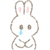 Telegram emoji White Bunny Emoji