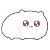 Telegram emojisi «[White] Motchiri HAMU » 🐹
