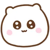 Telegram emoji «[White] Motchiri HAMU» 🐹