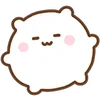 [White] Motchiri HAMU emoji ☺️