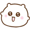 Telegram emojisi «[White] Motchiri HAMU» 😳