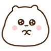 Telegram emoji «[White] Motchiri HAMU» 🥹