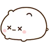 [White] Motchiri HAMU emoji 😵