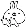 White Rabbit emoji 😏
