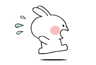 White Rabbit stiker 🥵