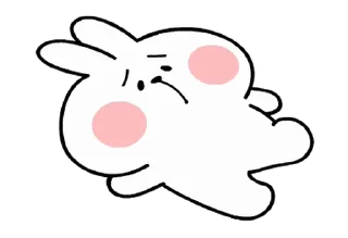 White Rabbit sticker 🙁