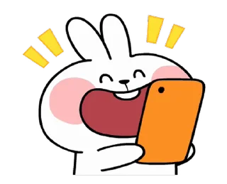 White Rabbit emoji 🥺