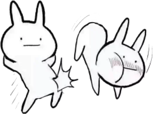 White Rabbit emoji 😡