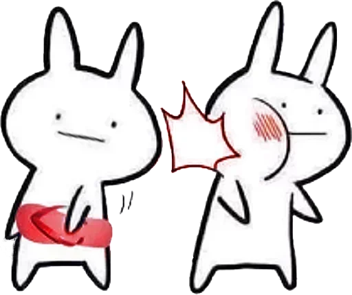 White Rabbit emoji 😩