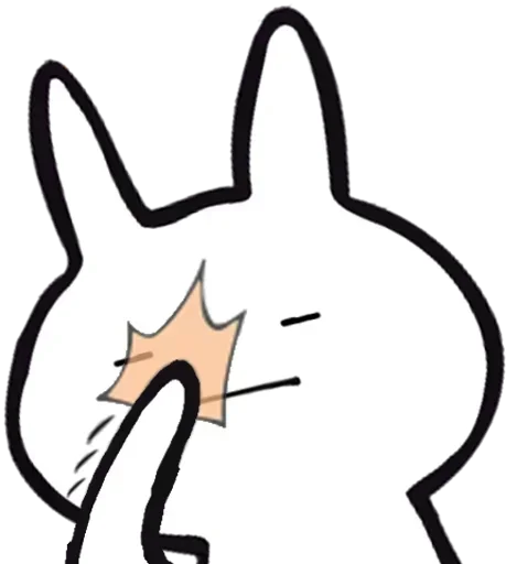 Telegram stickers White Rabbit