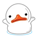 White Duck stiker 🤷‍♂️