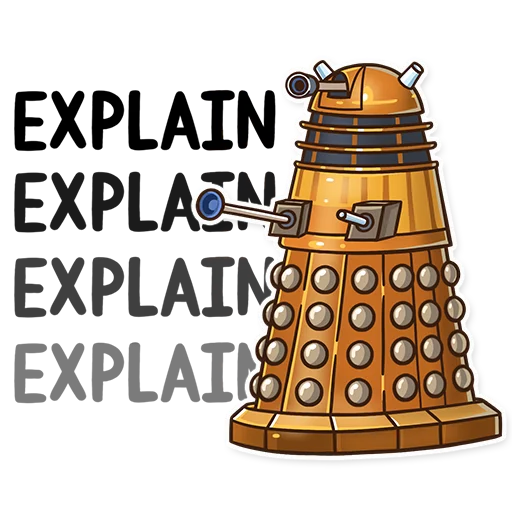 Doctor Who stiker 😠