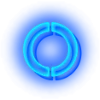 Telegram emoji «Blue font» 🌩