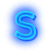Telegram emojisi «Blue font» 🌩