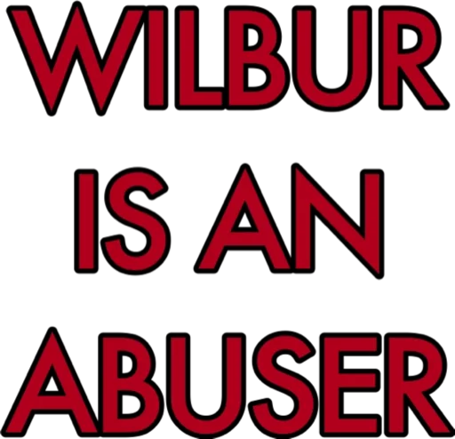 WilburSoot stiker ❌