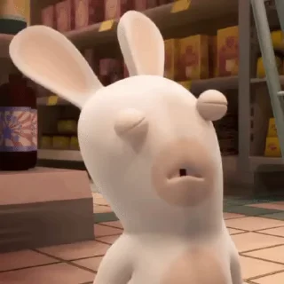 Wild Rabbits after washing emoji 🥱