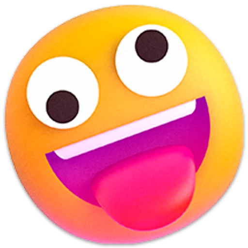Windows 11 3D Emojis emoji 🤪