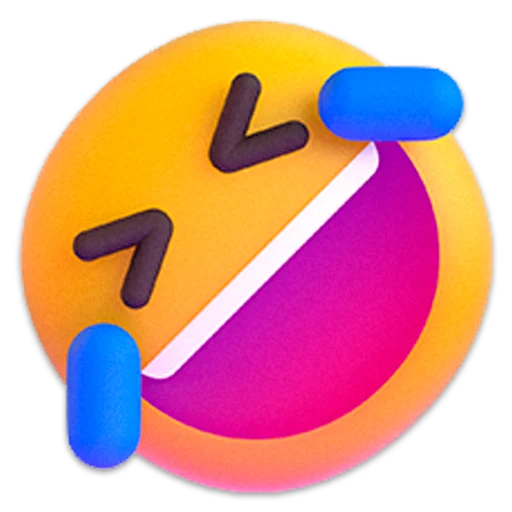 Стикер Telegram «Windows 11 3D Emojis» 🤣