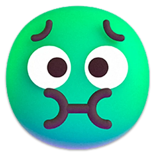 Telegram Sticker «Windows 11 3D Emojis» 🤢