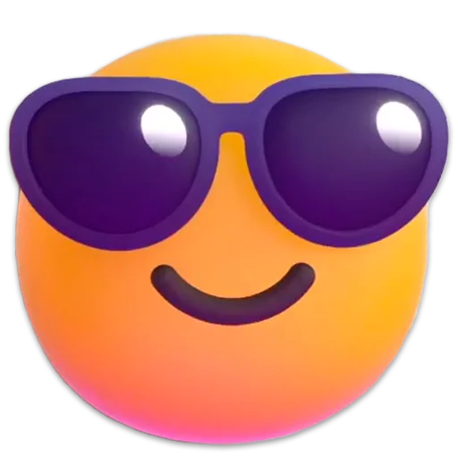 Windows 11 3D Emojis emoji 😎