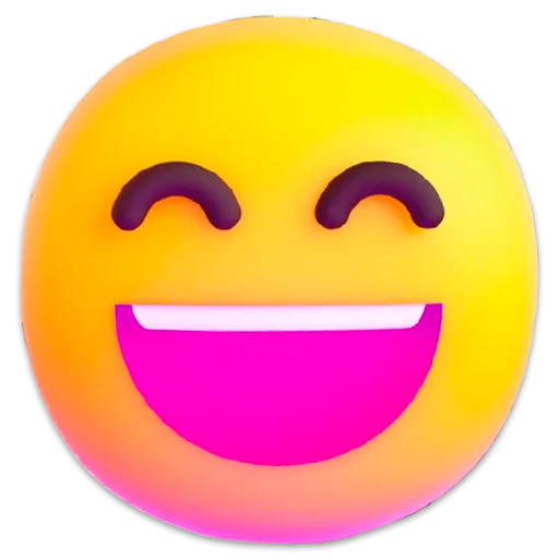 Windows 11 3D Emojis emoji 😄