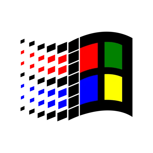 Эмодзи Иконки Windows 1985-н.в. 🙃