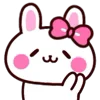 Winter Bunny 🐰 emoji ✨